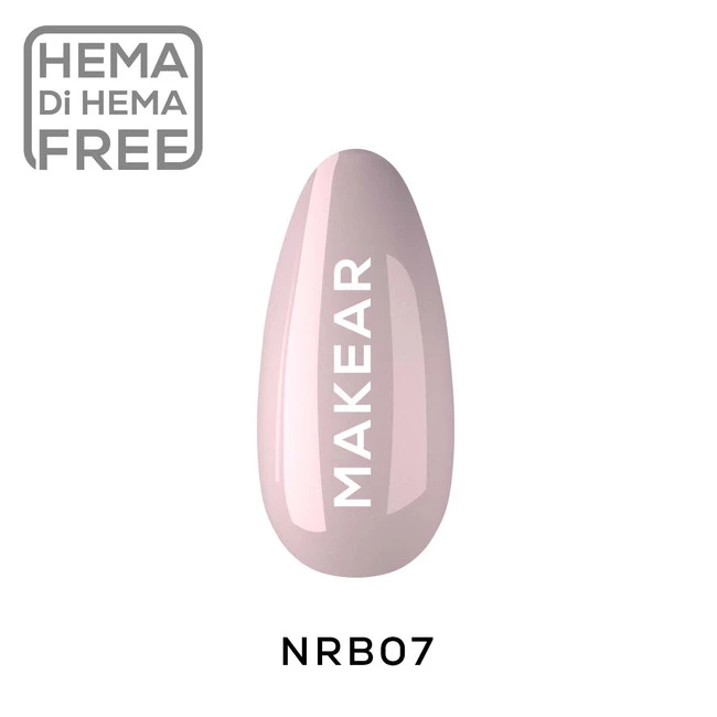 NRB07 Nude Rubber Base Makear 8 ml