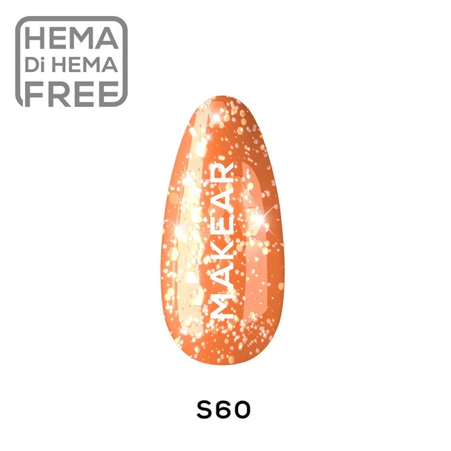 S60  UV Gel Polish Makear 8 ml