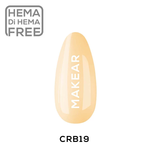 CRB19 Nude Yellow - Color Rubber Base