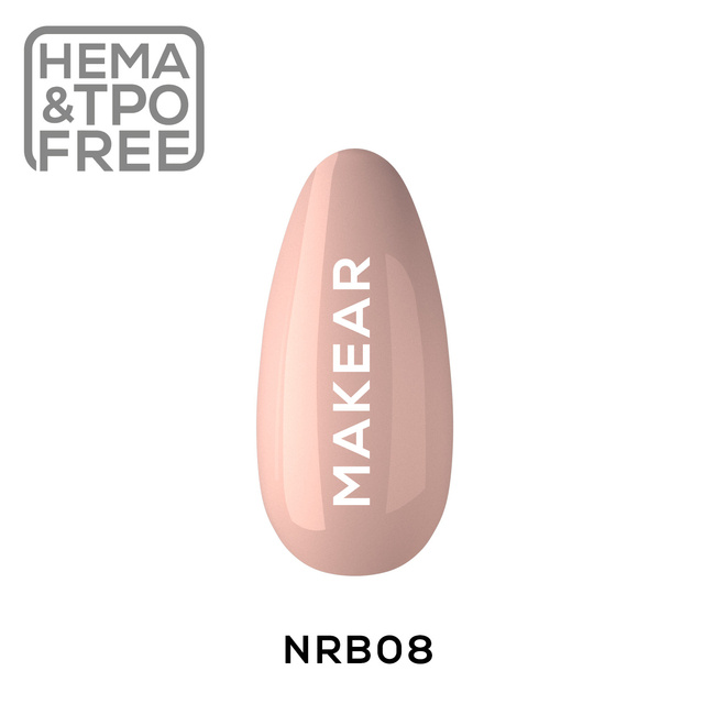 NRB08 Mørk beige - Nude gummibund
