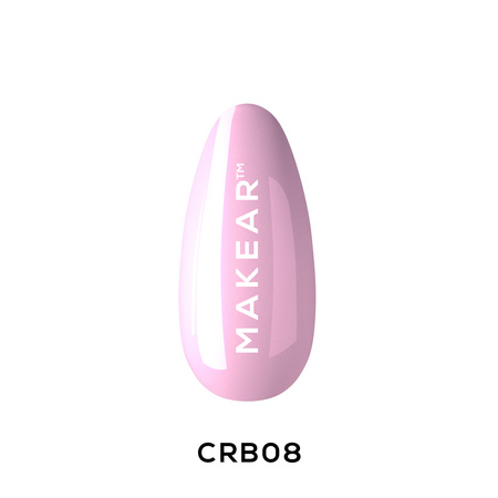 CRB08 Candy Pink - farvet gummiunderlag 