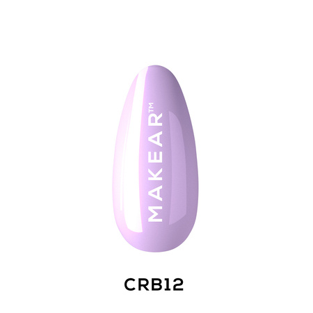 CRB12 Violet - farvet gummifod 