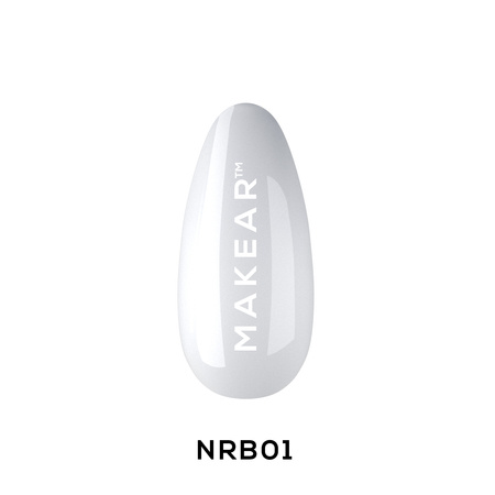 NRB01 Hvid - Nude gummifod