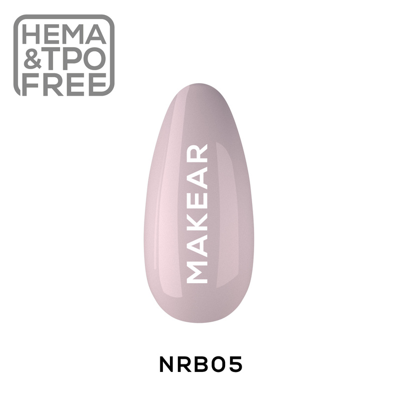 NRB05 Nude French - Nude gummiunderlag