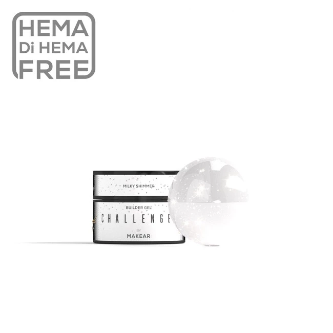 Challengel Shimmer Milky HG11 - builder gel 15ml