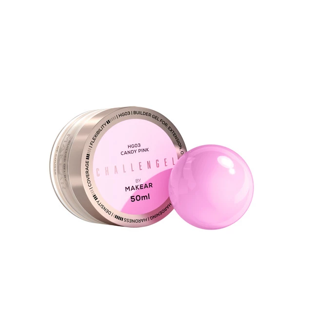 Challengel Candy Pink HG03 - builder gel 50 ml