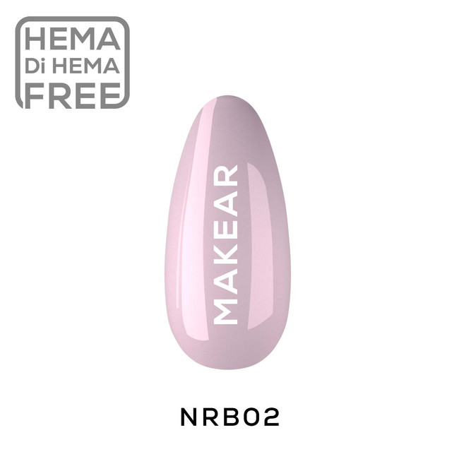 NRB02 Nude Rubber Base Makear 8 ml