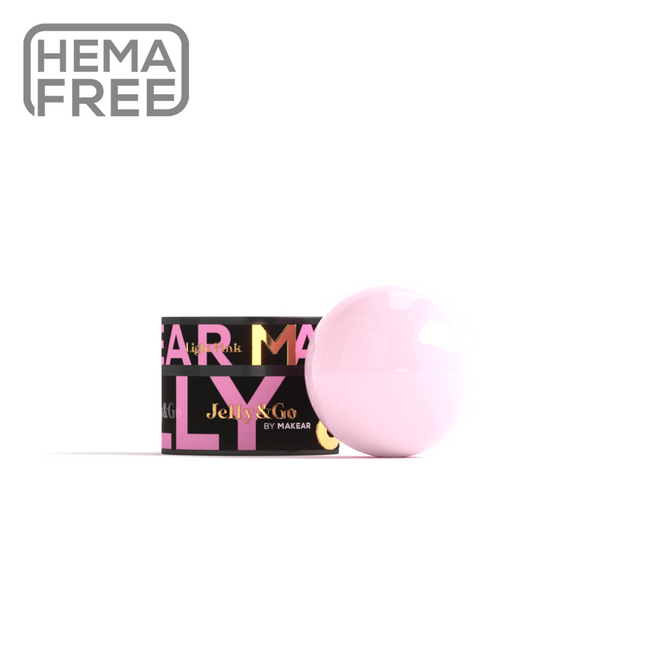 Jelly&Go Light Pink JG02 - jelly builder gel 15 ml 