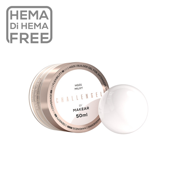 Challengel Milky HG01 - builder gel 50 ml