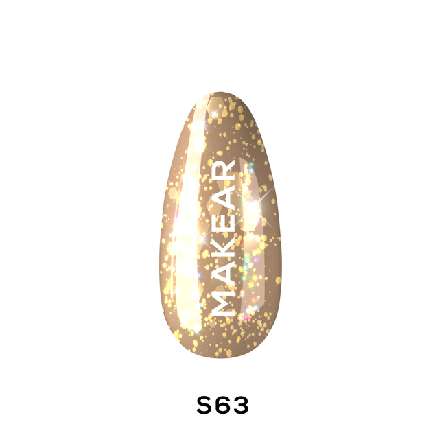 S63 Gold Star - UV Gel Polish Makear