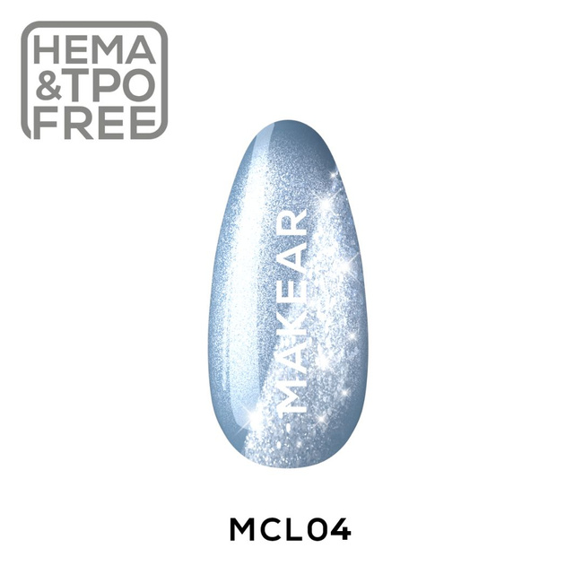 MCL04 Furry Blue  - UV Gel Polish Makear