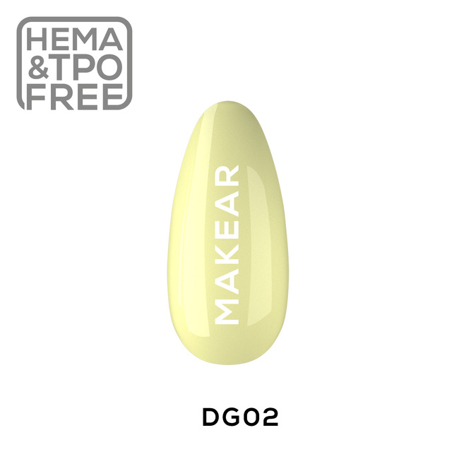 DG02 Hello Yellow - UV Gel Polish Makear