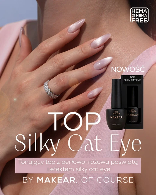 Top No Wipe Silky Cat Eye 8 ml