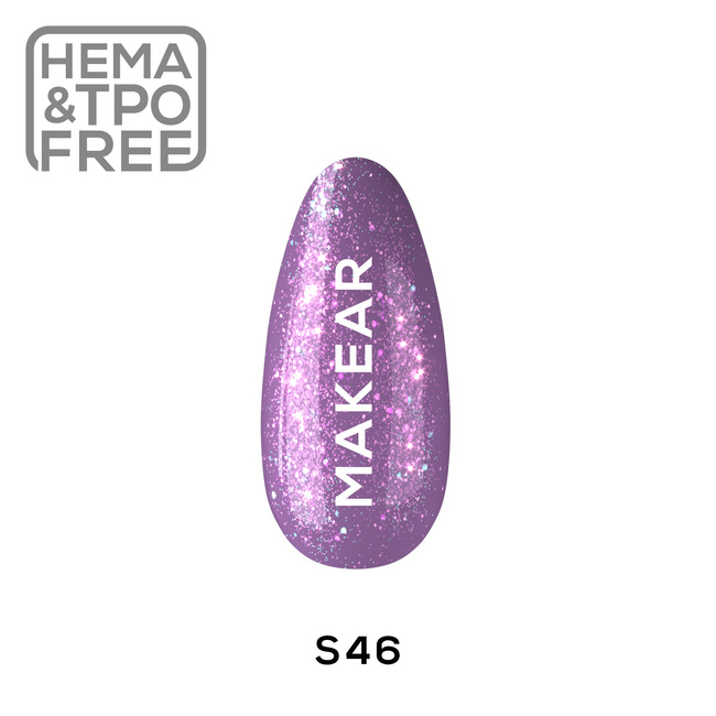 S46 Violetino - UV Gel Polish Makear