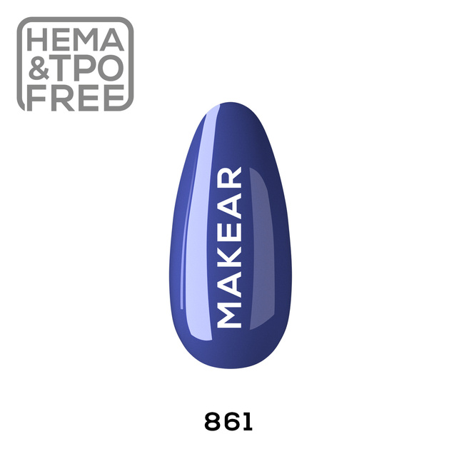 861 Clue of Blue - UV Gel Polish Makear