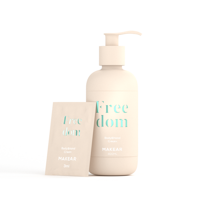 Sample Body&Hand Cream ,,Freedom'' Makear 3ml