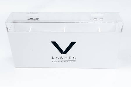 Box for eyelash holders