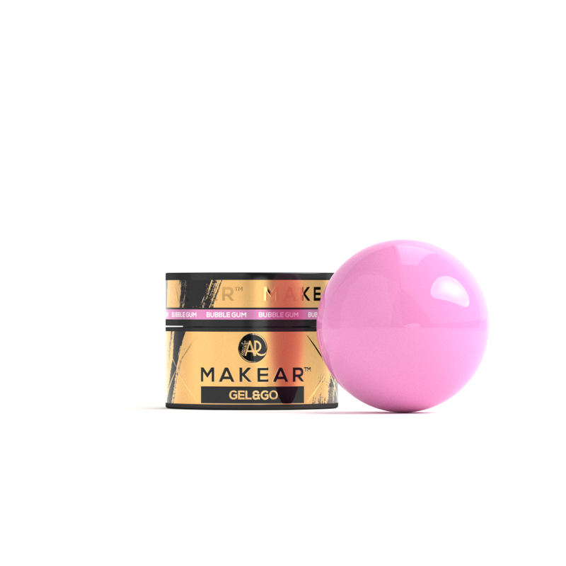 Bubble Gum - Gel&Go 15ml, GG01 