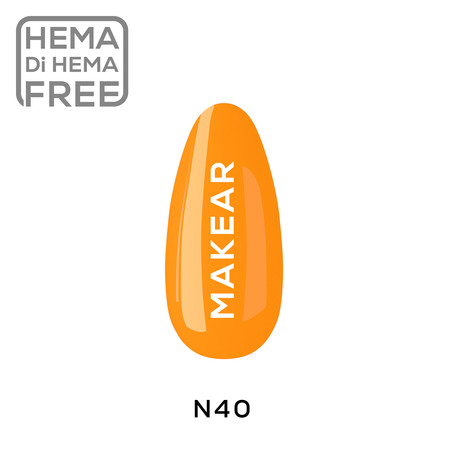 N40 UV Gel Polish Makear 8 ml