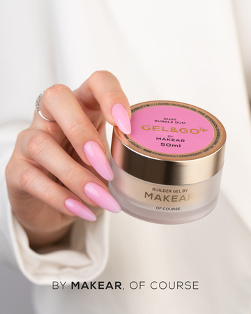 Gel&Go Up Bubble Gum GU05 - żel budujący 15 ml