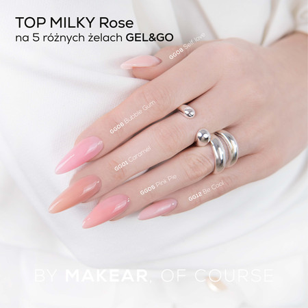 Top No Wipe Milky Rose 8 ml
