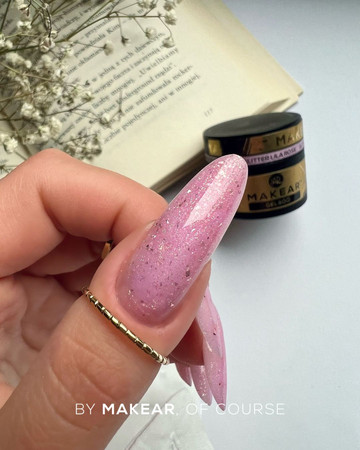 Gel&Go Glitter Lila Rose GG24 - builder gel 50ml