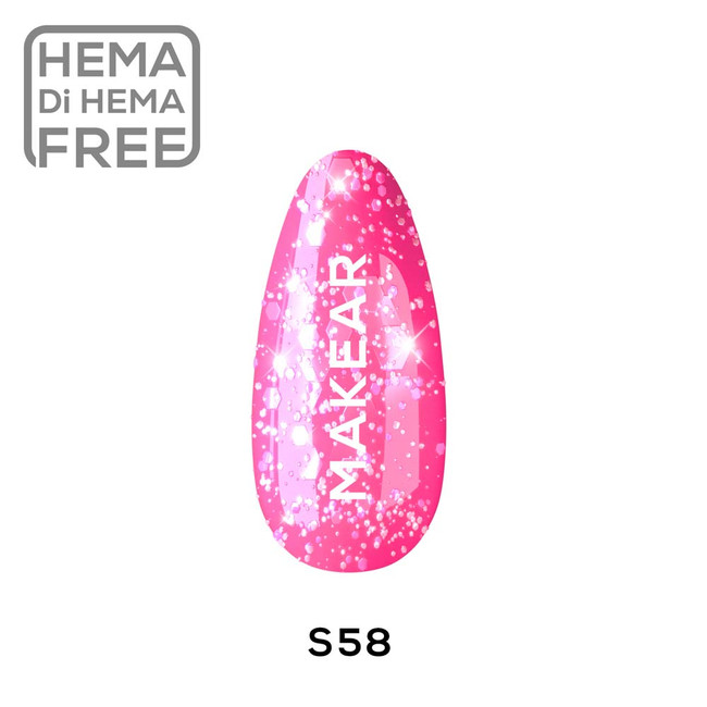 S58 UV Gel Polish Makear 8 ml