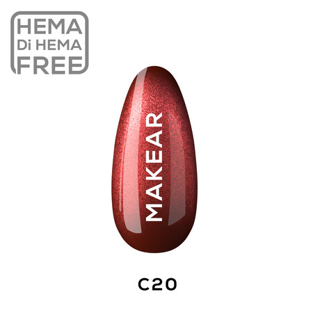 C20 Lakier hybrydowy Makear 8 ml
