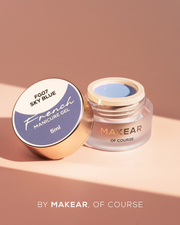 French Manicure Gel Sky Blue Makear FG07 5 ml