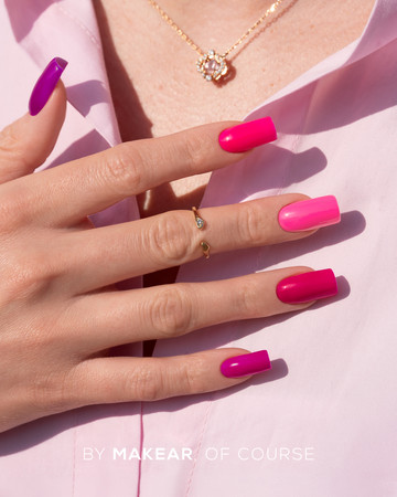 Set Girly Neons UV Gel Polish MAKEAR 6 x 8 ml