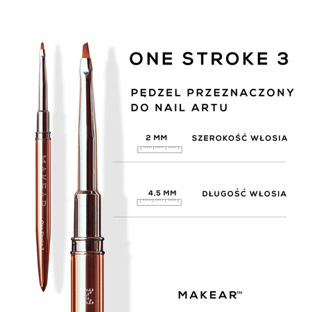 Pędzel One Stroke 3