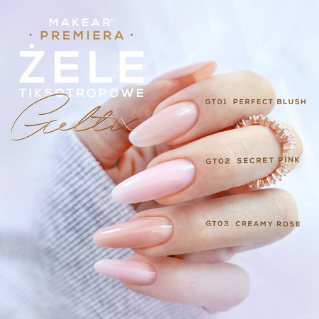 GT02 - Geltix żel tiksotropowy - Secret Pink 15ml