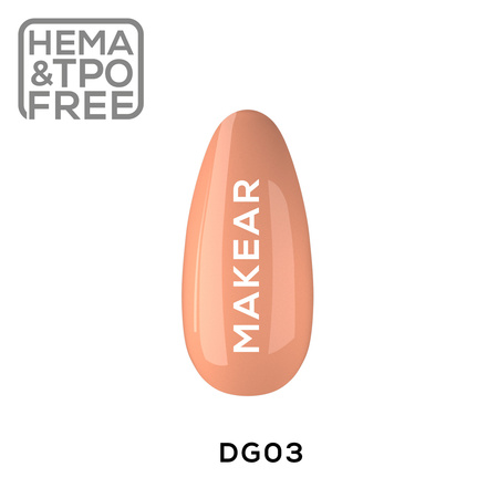 DG03 French Orange - UV Gel Polish Makear