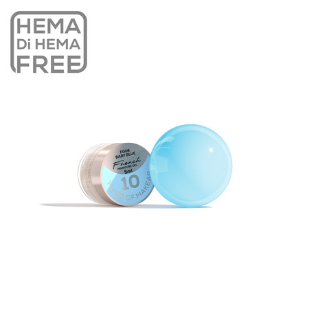 French Manicure Gel Baby Blue Makear FG08 5 ml 