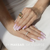Sample Hand and Body Balm with golden mica particles "Sunshine"  MAKEAR 3 ml