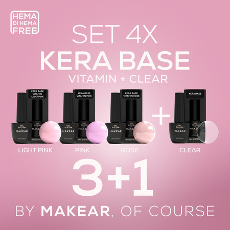 Set Kera Base Vitamin 3+1