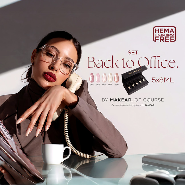 Limited Set Back To Office 5x 8 ml Gel Polish Set