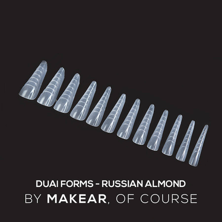 MAKEAR Dual Forms Russian Almond - topforme 120 stk.