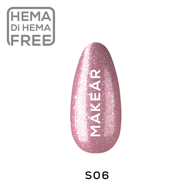 S06 Lakier hybrydowy Makear 8 ml