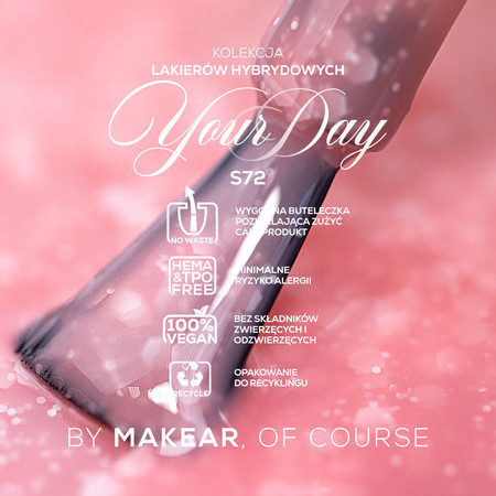 S72 UV Gel Polish Makear 8 ml