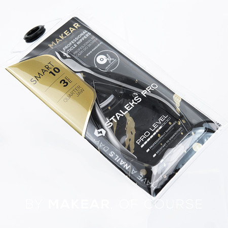 Makear x Staleks PRO -  Profesjonalne cążki do skórek SMART 3mm (NS-10-3)