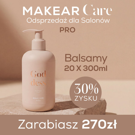 MAKEAR Care Body & Hand Creams 300 ml – Salon PRO Pack 20 pcs.