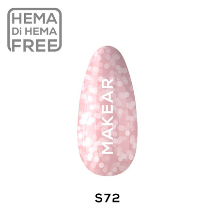 S72 Lakier hybrydowy Makear 8 ml