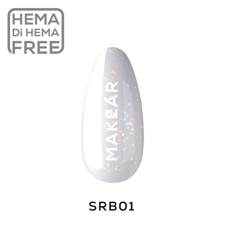 SRB01 Sparkling Rubber Base Makear 8 ml