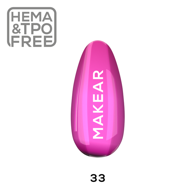 33 Flirt Alert  - UV Gel Polish MAKEAR 8ml