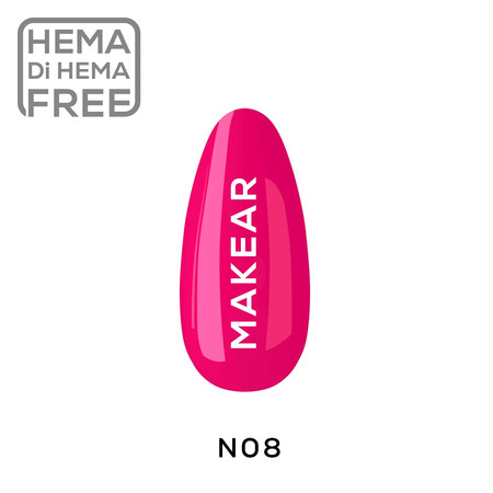 N08 UV Gel Polish Makear 8 ml