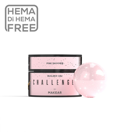 Challengel Shimmer Pink HG13 - builder gel 50ml