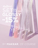 Zestaw Glossy lakier hybrydowy Makear 4 x 8 ml