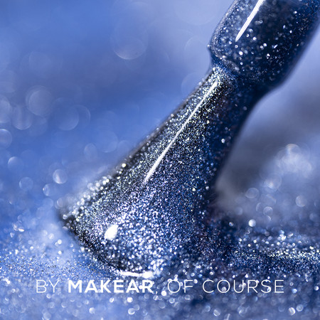 MCL04 Furry Blue - Lakier Hybrydowy Makear Cat Eye 8ml