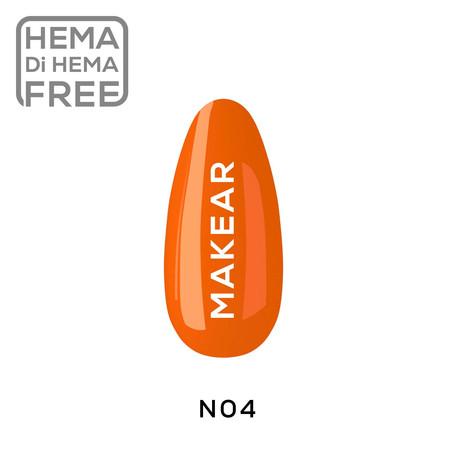 N04 UV Gel Polish Makear 8 ml